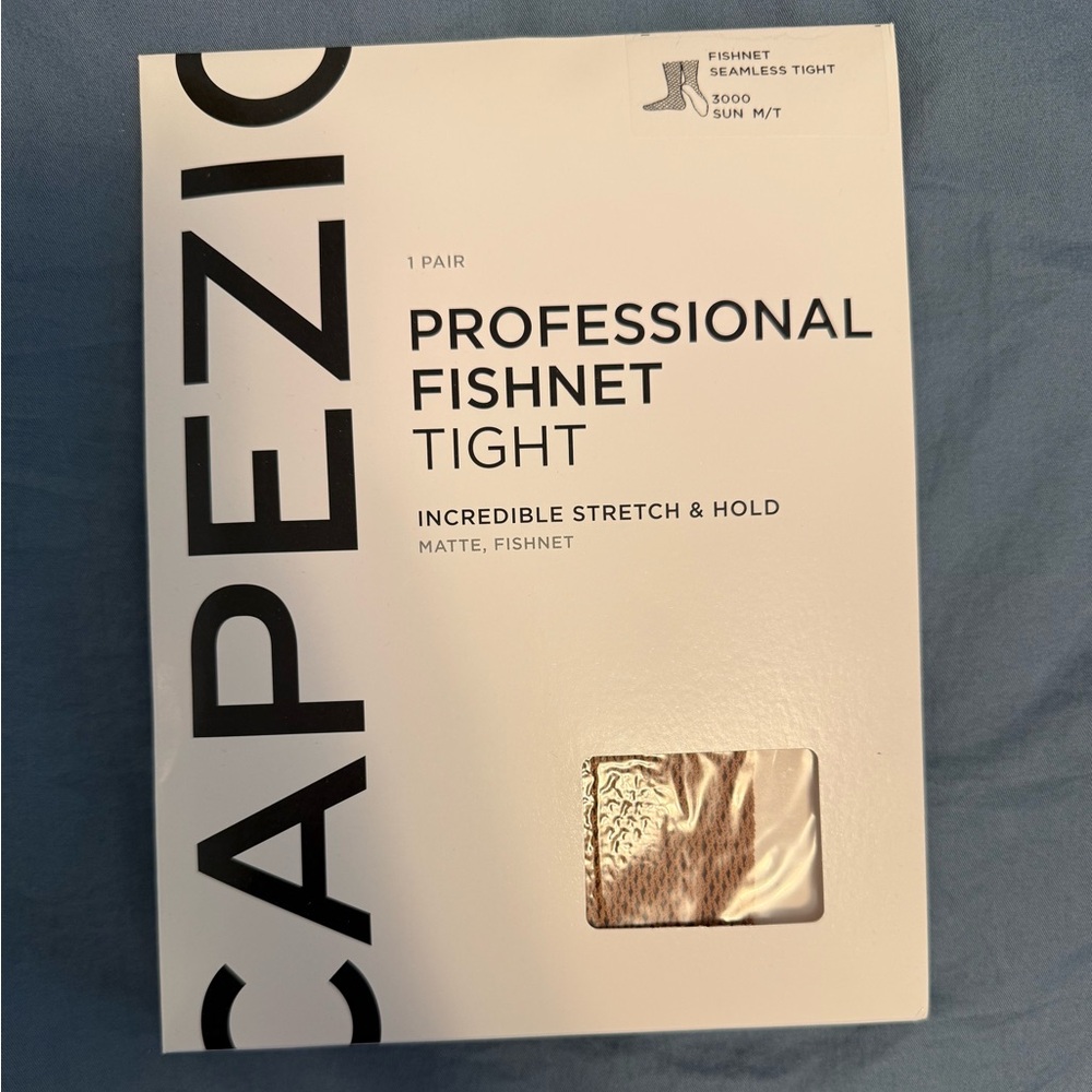 Capezio Professional Seamless Fishnet Tights